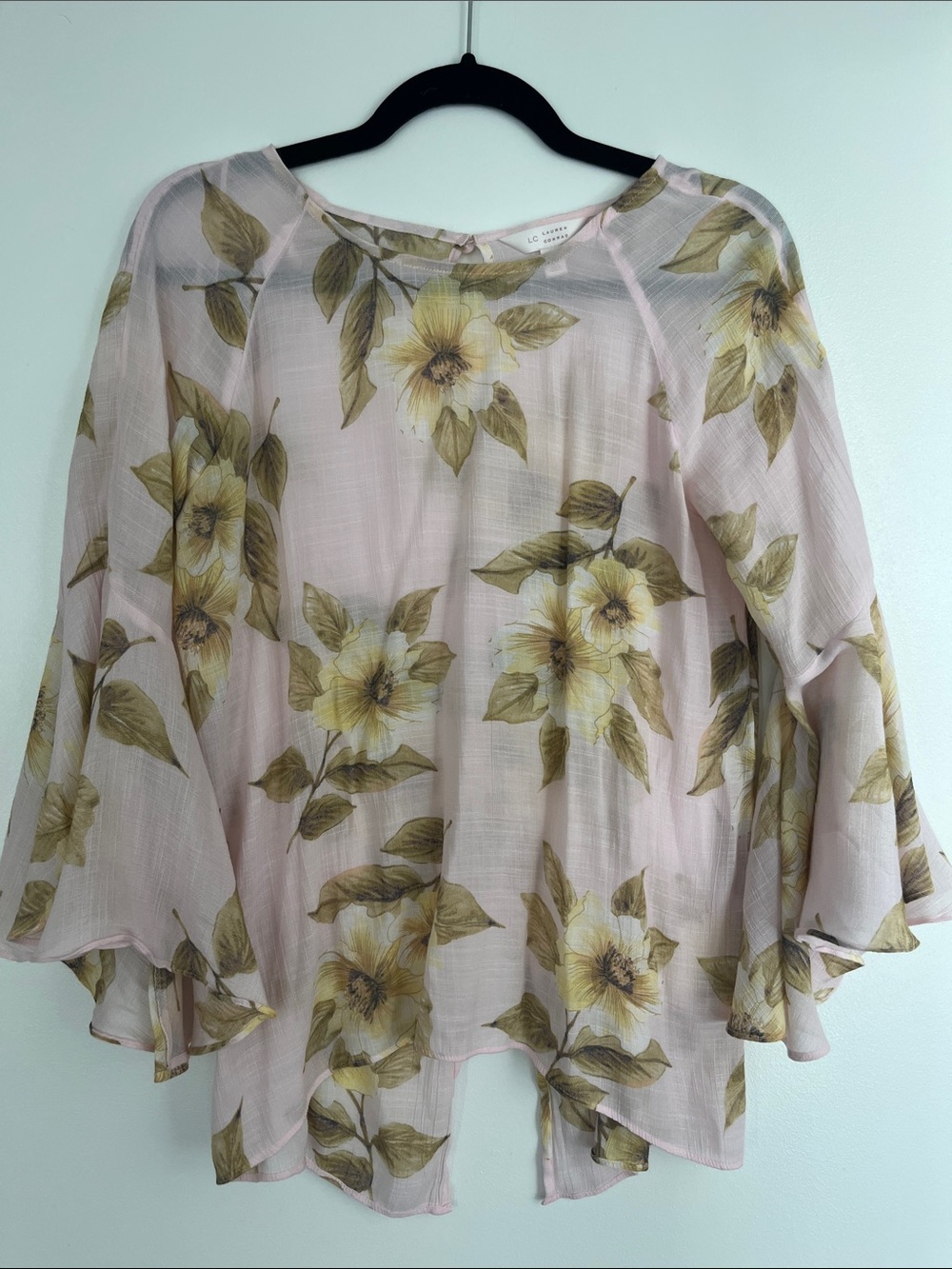 Lauren Conrad floral blouse